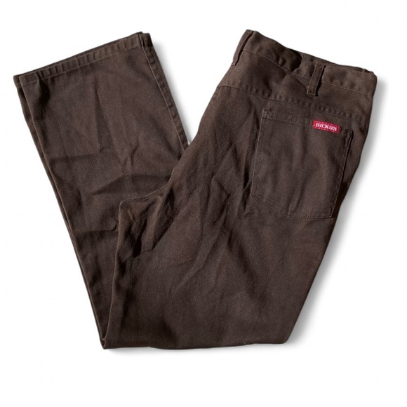 Dickies Other - Vintage |Dickies| 100% Cotton Brown Loose Jeans Men’s *Labeled Size 38 X 29L